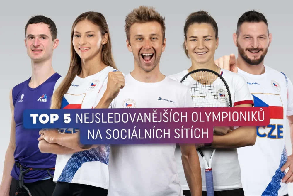 Top 5 nejsledovanějších olympioniků na sítích