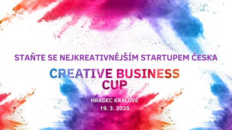 Creative Business Cup 2025 míří do Hradce Králové. Přihlaste svůj kreativní startup